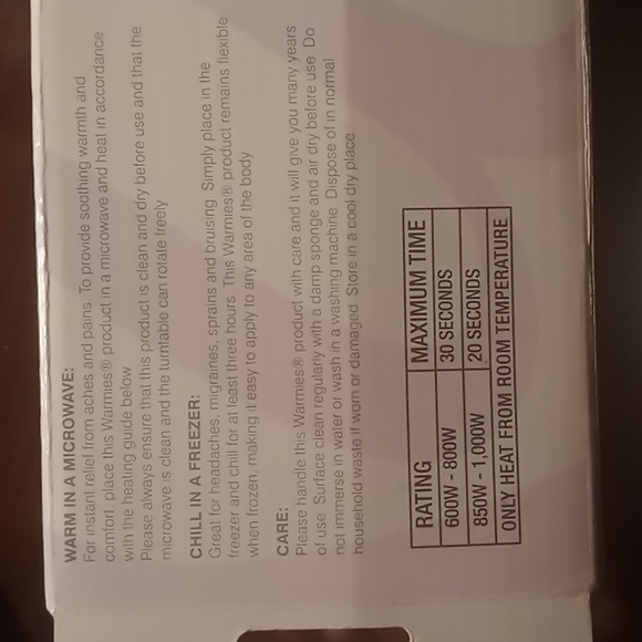 NWT Snuggable Therapeutic Eye Mask Scented With Lavender in Color Cream - Picture 7 of 8